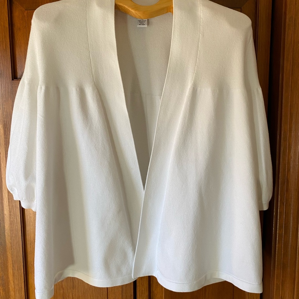 Elegant White Women's Sweater
